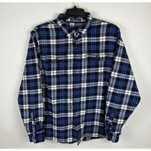 Men’s Orvis Heavy Weight Flannel Shirt / Size XL